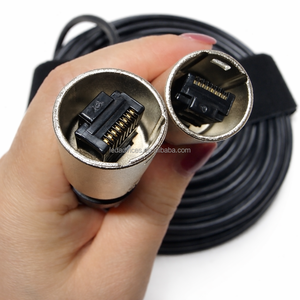 <span class=keywords><strong>สาย</strong></span>เคเบิล Neutrik-EtherCon 50 เมตร แบบยืดหยุ่นพิเศษ CAT6 UTP LAN สำหรับระบบควบคุมจอแสดงผล LED ผนัง รองรับเครือข่าย Gigabit ที่เสถียร - Product Image 3