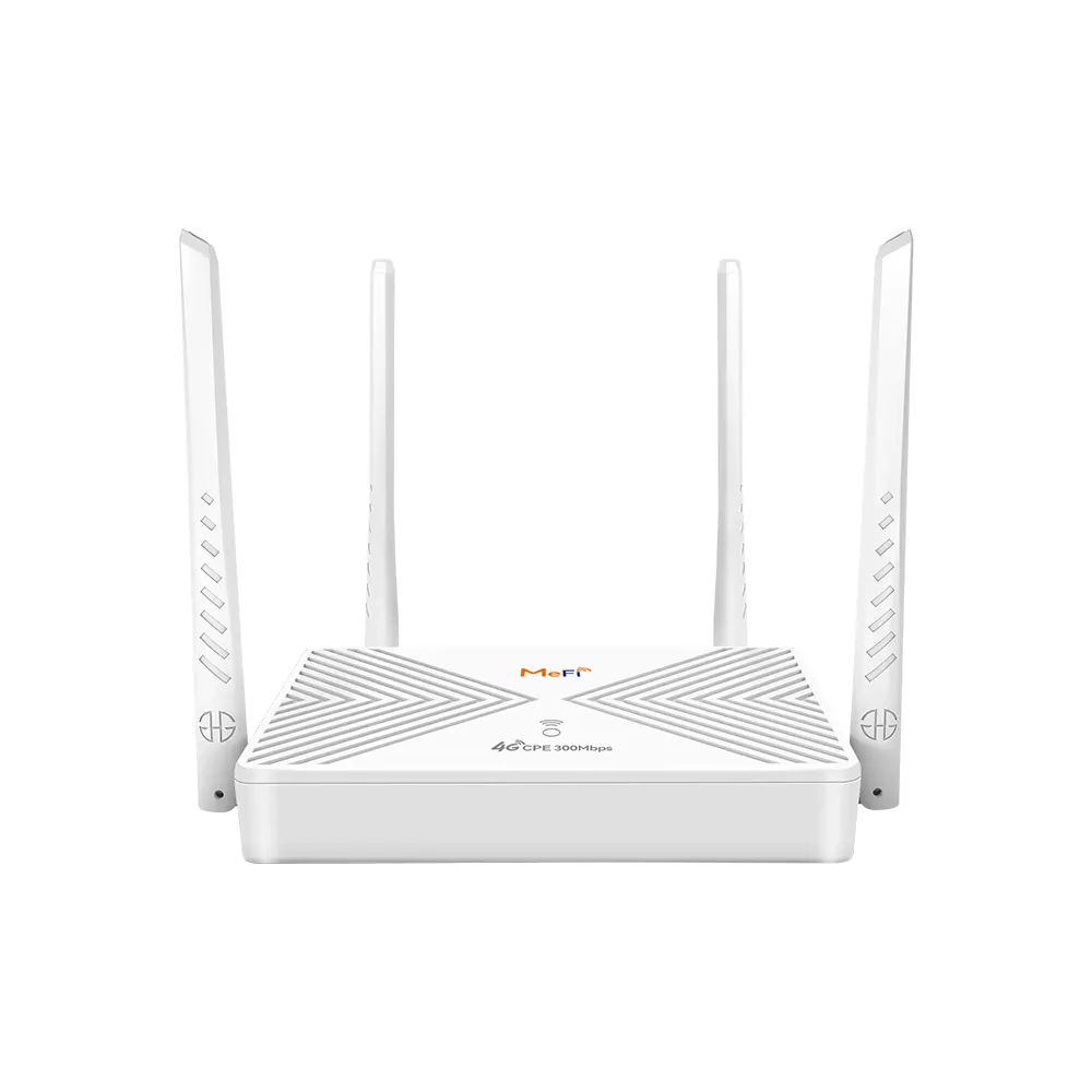 Router wifi 4 antena eksternal, router wifi 4G kecepatan tinggi 2024 Mbps model baru 300