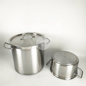 Articoli Da Cucina di alta Qualità In Acciaio Inox Zuppa di Bassa Pressione Calderone Pentola - Product Image 2