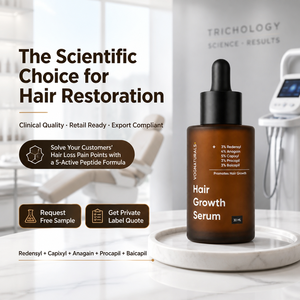 Tónico Capilar de Marca Privada con 3% de Redensyl, 5% de Capixyl, 4% de Anagain, 3% de Procapil, 3% de Baicapil y Romero para Densificar el Cabello - Product Image 6