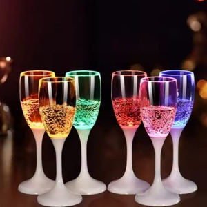 Water Active Led Cup Glow in the Dark Party Cups Led <b>Light</b> up Shot Glasses for Night Club Favors Birthday Decoration Supplies - Product Image 1