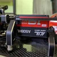 Moteur brushless à profil bas programmable AGFRC A50BHL 50g 0.073Sec à couple et vitesse élevés, engrenage métallique, servo numérique, pièces pour bateaux RC