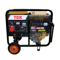 GFW-G300 ZX7-300A 9kW Mini Tragbarer 196F 3600 U/min Benzinmotor Generator Stab-Schweißgerät Herstellung OEM