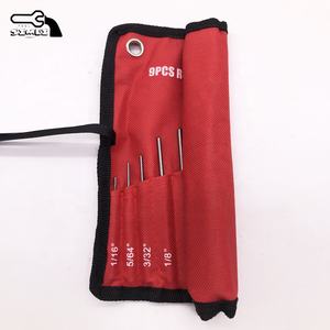 Juego de Punzones de Rodillo de Acero al Cromo Vanadio de <span class=keywords><strong>Grado</strong></span> Industrial/DIY No.6S008 de 9 Piezas con Bolsa de Transporte - Compatible con OEM/ODM - Product Image 2