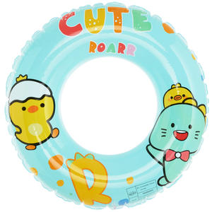 Flotador Infantil de Dibujos Animados, Anillo de Natación Inflable Redondo para Piscina, Parque Acuático, para Niños - Product Image 5