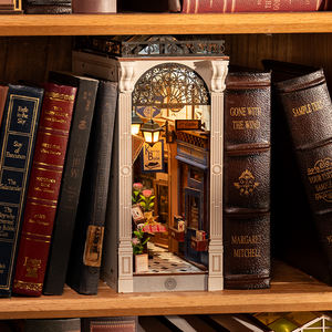 Robotime Rolife giocattoli assemblati a mano in miniatura casa TGB10 Arcade Dating Book angoli 3D puzzle in legno - Product Image 3