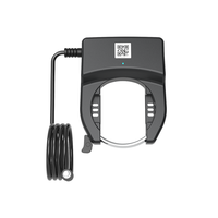 Nouveau design 2 en 1 câble de verrouillage GPS QR code smart vélo vélo électrique système de verrouillage ebike serrure avec alarme