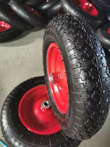 Roue et <span class=keywords><strong>pneu</strong></span> de remplacement pour <span class=keywords><strong>brouette</strong></span> pneumatique de 14 pouces, <span class=keywords><strong>3</strong></span>.50-<span class=keywords><strong>8</strong></span> <span class=keywords><strong>3</strong></span>/4 pouces <span class=keywords><strong>5</strong></span>/<span class=keywords><strong>8</strong></span> pouces avec roulement à billes - Product Image 4