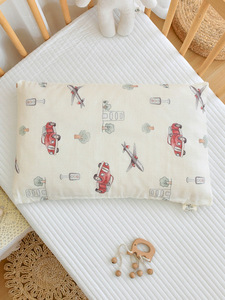 0-3 anni personalizzabile bambino quadrato cartone animato stile europeo-americano federa casa uso 100% cotone Anti acaro della polvere - Product Image 1