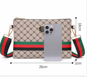 Borsa a <span class=keywords><strong>tracolla</strong></span> multifunzionale in PU per <span class=keywords><strong>uomo</strong></span>, nuovo stile, alla moda, universale, a busta, testurizzata - Product Image 5