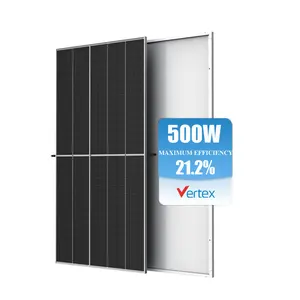 Módulo fotovoltaico Trina Precios Hoja trasera 500W Módulo Vartex Panel solar 485W 490W 495W 500W 505W Panel solar