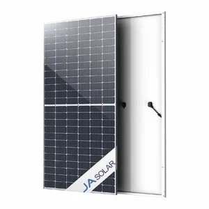 上海JA太阳能控股科技全黑400瓦a级410瓦太阳能电池板420瓦