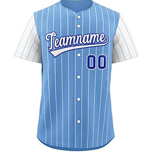 ลายทางสีฟ้า-ขาว Lt BlueWhite Stripe-16