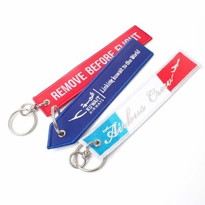 Llavero Personalizado con Bordado de Nombre o Logotipo, Etiquetas Bordadas para Ropa de Vuelo - Product Image 3