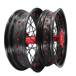 Alta calidad SXF <span class=keywords><strong>EXC</strong></span> <span class=keywords><strong>350</strong></span> SXF <span class=keywords><strong>EXC</strong></span> 125.200.250.450 SX accesorios de motocicleta <span class=keywords><strong>Supermotard</strong></span> juego de ruedas adecuado para <span class=keywords><strong>KTM</strong></span> - Product Image 3
