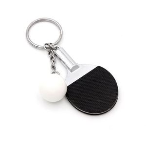 Porte-clés personnalisés pour jeux de balle, breloques avec logo sur mesure, porte-clés en acrylique de ping-pong - Product Image 3