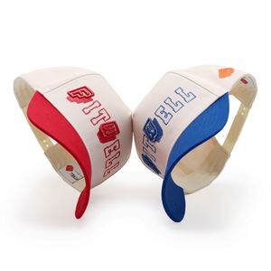 Gorra de Béisbol de Cinco Paneles, Estilo Personalizado con Logotipo Bordado, de Algodón de Dos Tonos - Product Image 5