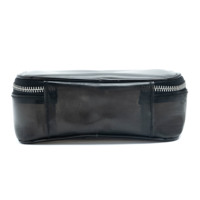 Sac de rangement cosmétique en PVC transparent foncé avec fermeture éclair, étanche, portable, pour voyage, trousse de maquillage, soins quotidiens