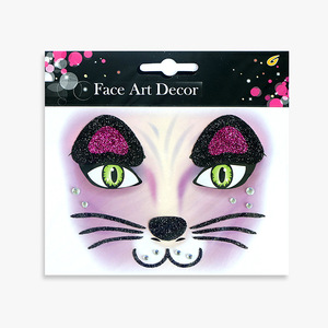 Pegatina Facial Temporal OEM para Fiestas, para Decoración de Tatuajes - Product Image 1