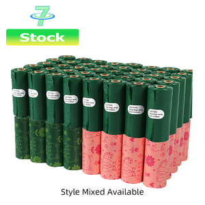 Sac à crottes 7D garanti HDPE EPI vert foncé <span class=keywords><strong>plaine</strong></span> expédition rapide sac à crottes pour chiens - Product Image 3