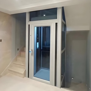Ascensor Residencial Panorámico Contemporáneo sin Engranajes para el Hogar, Mini <span class=keywords><strong>Elevadores</strong></span> Domésticos <span class=keywords><strong>en</strong></span> Estado Nuevo - Product Image 3