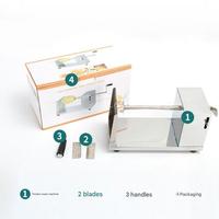 Machine à frire en spirale de type manuel pour chips de pommes de terre chips Twister Slicer Cutter pour usage domestique Coupeur de pommes de terre