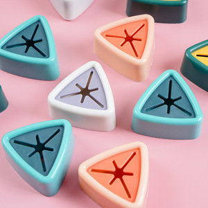 Wall Mounted Towel Hook PP <b>Material</b> Traceless Adhesive Tape Single Hook For Bathroom Kitchen Towel Storage Green <b>Blue</b> White Pink - Product Image 2