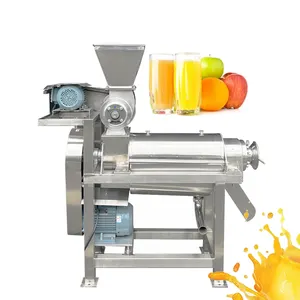 Extracteur de jus de pomme de terre, de gingembre Extracteur de jus de fruits industriel Machine à vendre