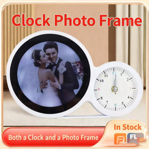 Cadre photo magique à mécanisme d'horlogerie qui s'extinct et devient un miroir, un cadre photo créatif et un miroir de maquillage. - Product Image 5