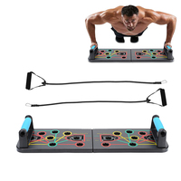 Système d'entraînement premium en ABS réglable pour le renforcement musculaire des jambes, planche de pompes pour l'exercice en salle de sport