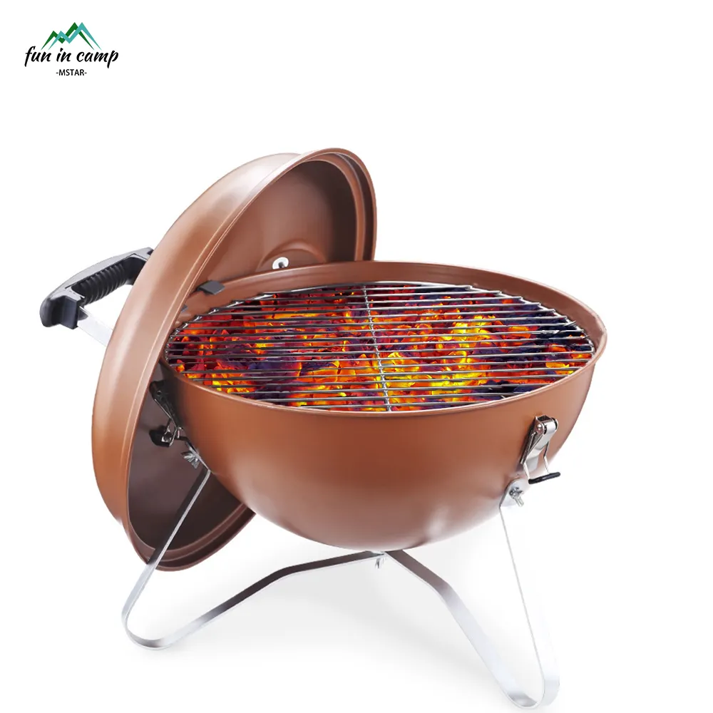 Wood Pellet Grill Carvão Churrasqueira Churrasqueira Mini Grelha Portátil Conjunto Churrasco Fumante Tandoor Kamodo Outdoor Camping