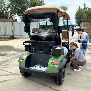 รถกอล์ฟ2ที่นั่ง<span class=keywords><strong>4000</strong></span>/5000/7500W 48V รถลาดตระเวนสวยงาม25MPH ได้รับการรับรองจากโรงงานดีไซน์ใหม่ - Product Image 5