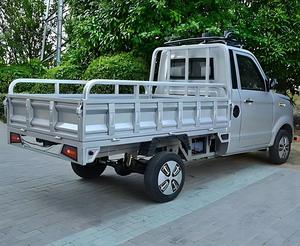 Light duty low speed electric vehicle with cargo box, compact structure, easy to drive for goods moving and riding - Product Image 5