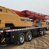 Grue de camion SANY d'occasion 80-100 tonnes, palan hydraulique avec moteur Weichai, pompe Liyuan, hauteur de levage 60m