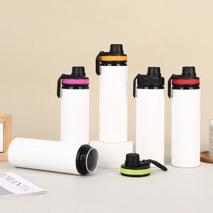 20oz Sublimation <b>Insulated</b> <b>Mug</b> Double Vacuum Driving Workout DIY Pattern Blank Water Cup Bulk - Product Image 6