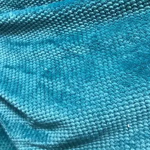 Tissu Jacquard 100% polyester de haute qualité, étoffe en flanelle de couleur unie pour les couvertures, textile de maison, livraison gratuite