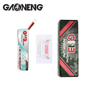 GNB GAONENG 1S 550MAH 3.7V 90C <b>Cabled</b> PH2.0 RC. LiPo <b>Battery</b> FPV Mini Quads Toy RC Whoops Small Helicopter - Product Image 6