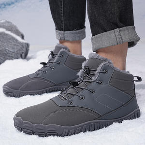 Vente en gros Fabricant de chaussures d'extérieur antidérapantes Bottes de neige imperméables <span class=keywords><strong>pieds</strong></span> nus pour hommes Bottes d'hiver chaudes pour hommes - Product Image 5