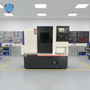 Machine de fraisage et de tournage CNC 2 axes ZHONGXIN TCK25Y, <span class=keywords><strong>mini</strong></span>-<span class=keywords><strong>tour</strong></span> à métaux de haute précision, mandrins <span class=keywords><strong>Proxxon</strong></span>, machine universelle à économie d'énergie - Product Image 1