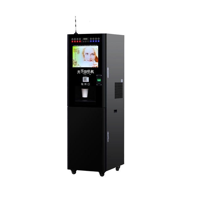 Custom Design New Type Coffee Vending Machine Cold and Hot Iced Coffee Vending Machine