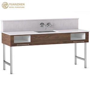 लक्जरी आधुनिक होटल फर्नीचर कस्टम ठोस ओक लकड़ी पर्यावरण के अनुकूल टिकाऊ 4 साल की वारंटी बेडरूम सेट बिस्तर फ्रेम हेडबोर्ड - Product Image 3