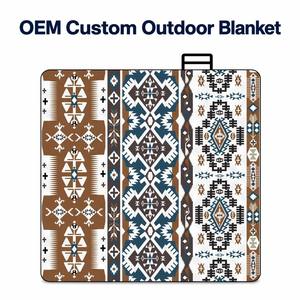 Couverture <span class=keywords><strong>de</strong></span> pique-nique géométrique tissée style bohème, <span class=keywords><strong>tapis</strong></span> d'extérieur imperméable extra large, couverture portable pour la plage et le <span class=keywords><strong>camping</strong></span>, vente en gros - Product Image 1