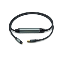 Câble convertisseur audio numérique optique USB TOSLINK SPDIF avec puce DAC intégrée, blindage PVC, Plug & Play pour PC, PS5, barre de son, récepteur AV