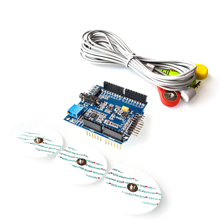 Mô-đun Cảm Biến EMG ECG EKG SHIELD Myoelectric Chính Hãng Mới