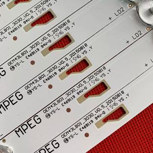 HX-NO.95 ราคาดีที่สุด 4C-LB430T-ZM1 OEM43LB01-3030-V0.5 อะไหล่แท้ ไฟแบ็คไลท์ทีวีอะลูมิเนียม สำหรับซ่อมทีวี - Product Image 4