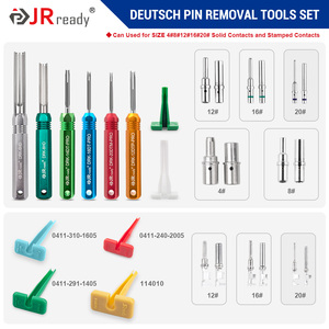 Kit de Herramientas para Conectores Deutsch JRready ST5257-PRO para 4 # 8 # 16 # 12 # 20 #   Herramienta para Extraer Pines de Contactos Sólidos/Estampados de 6-22 AWG para Deutsch - Product Image 3