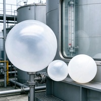 Boule flottante creuse en plastique anti-âge pour piscines et réservoirs d'eau de rejet minier
