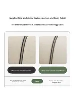 Sofá Moderno Minimalista de Tela para Sala de Estar, Económico, para Apartamentos Pequeños, Resistente a Arañazos de Gatos, Lavable, con Esponja Tecnológica