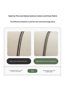 Canapé moderne et minimaliste en tissu pour le salon Ensemble économique d'éponge technique lavable résistante <span class=keywords><strong>aux</strong></span> <span class=keywords><strong>griffes</strong></span> <span class=keywords><strong>de</strong></span> <span class=keywords><strong>chat</strong></span> pour petit appartement - Product Image 6