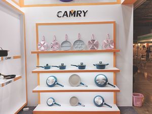 Sartén Moderna Ecológica Rosa <span class=keywords><strong>de</strong></span> 4 Quemadores, Antiadherente, <span class=keywords><strong>de</strong></span> Aleación <span class=keywords><strong>de</strong></span> Aluminio, sin Tapa, <span class=keywords><strong>para</strong></span> Desayunos y Cocina - Product Image 4